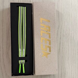 Neon Green Reflective Golden Goose Laces